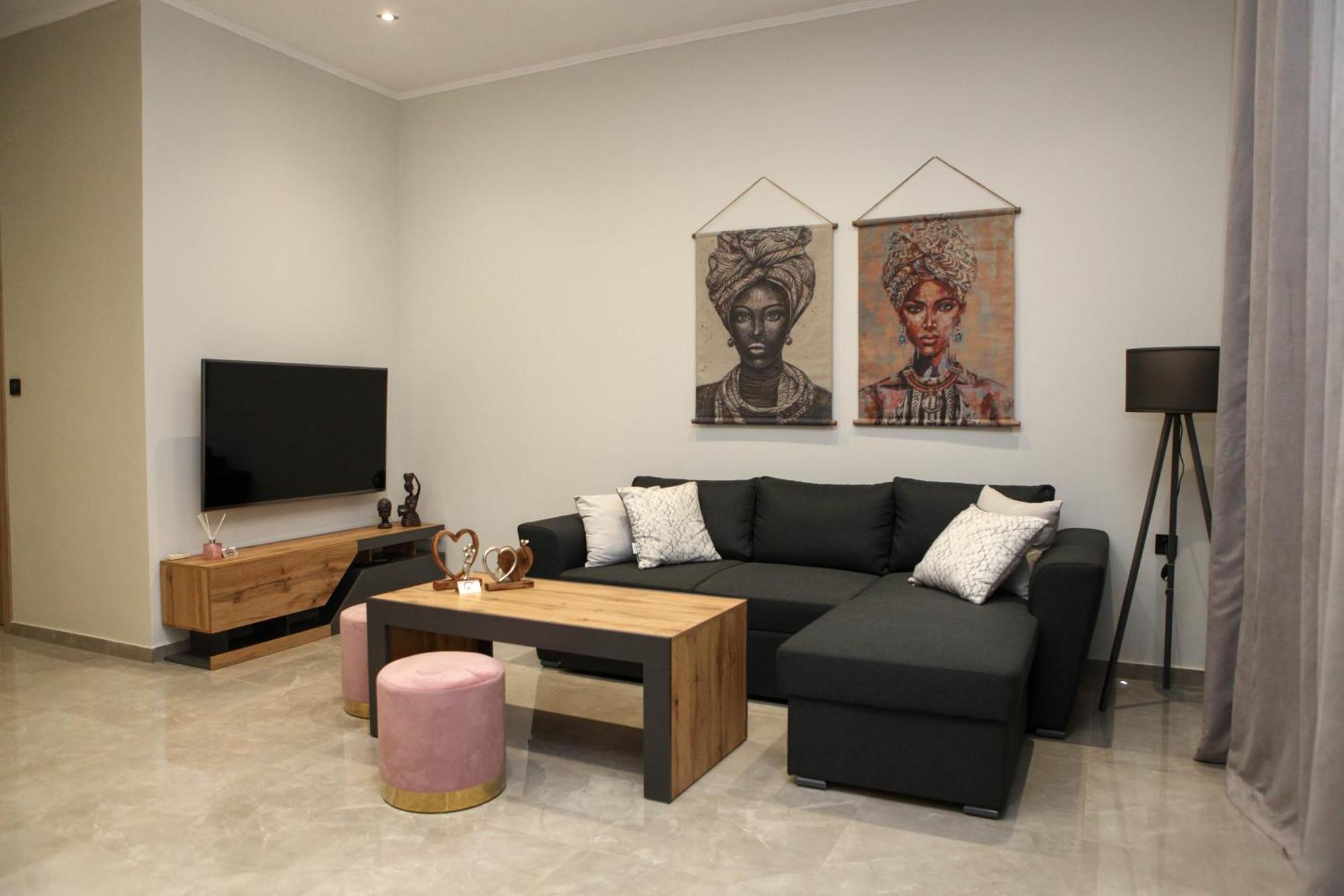 Golden Living Apartment Chrysoupolis Ngoại thất bức ảnh